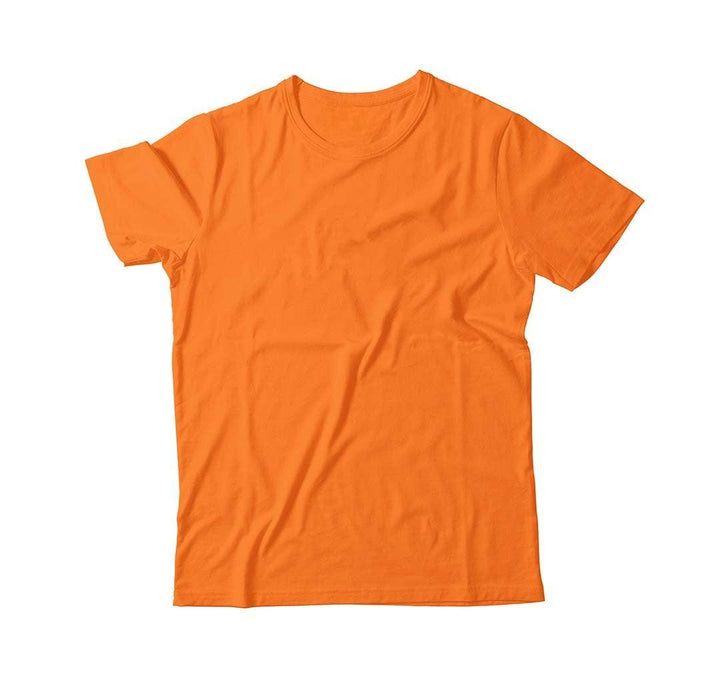 SHORT SLEEVE T SHIRT - Orange - YK Clothing